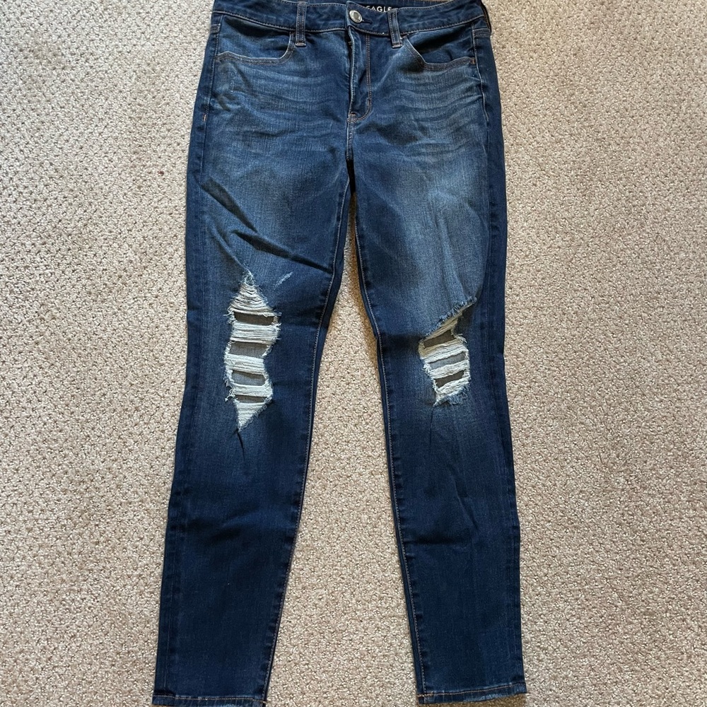 American eagle high rise jeans